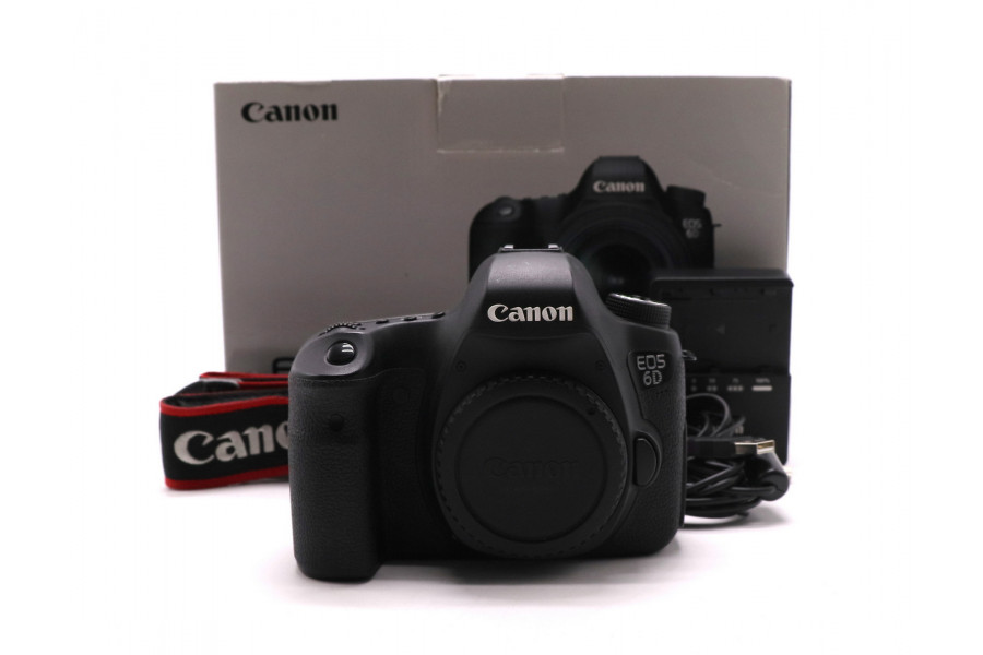 Canon EOS 6D body в упаковке (пробег 2790 кадров)