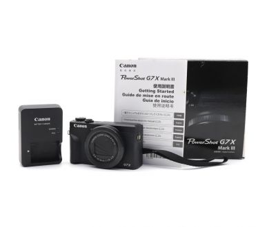 Камера Canon PowerShot G7X Mark III в упаковке