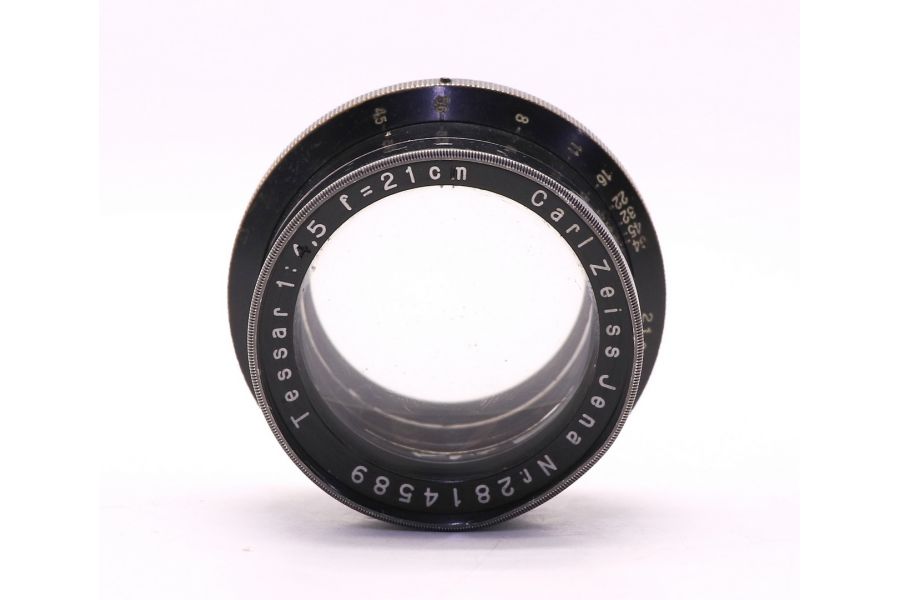 Tessar 4,5/210 Carl Zeiss Jena (Germany)