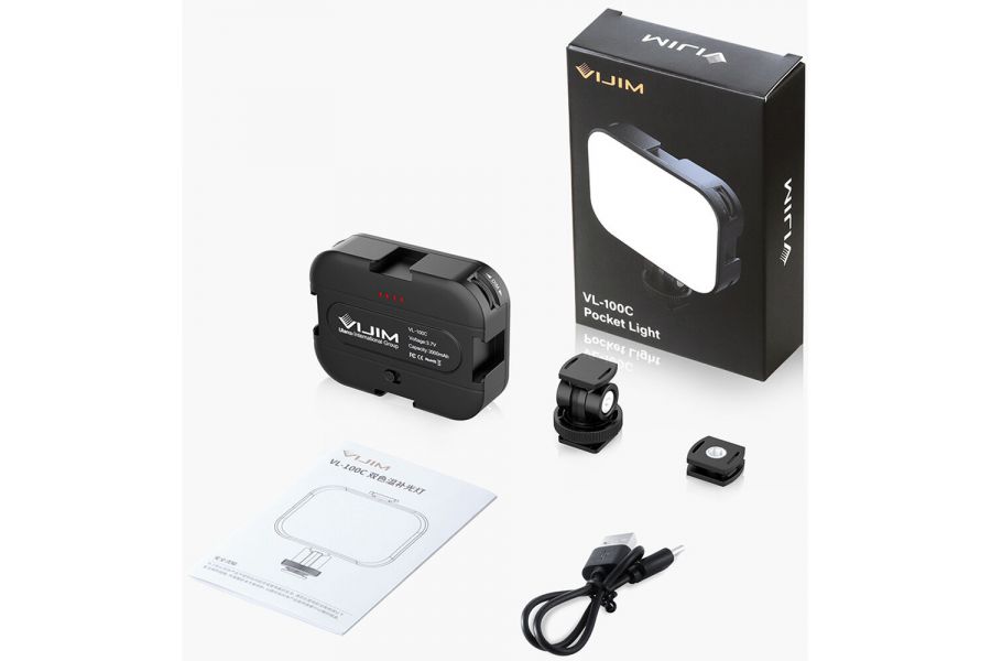 Мощный и компактный осветитель Ulanzi VIJIM VL100C