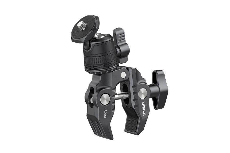 Компактный зажим для камеры Ulanzi R099 с шаровой головкой
