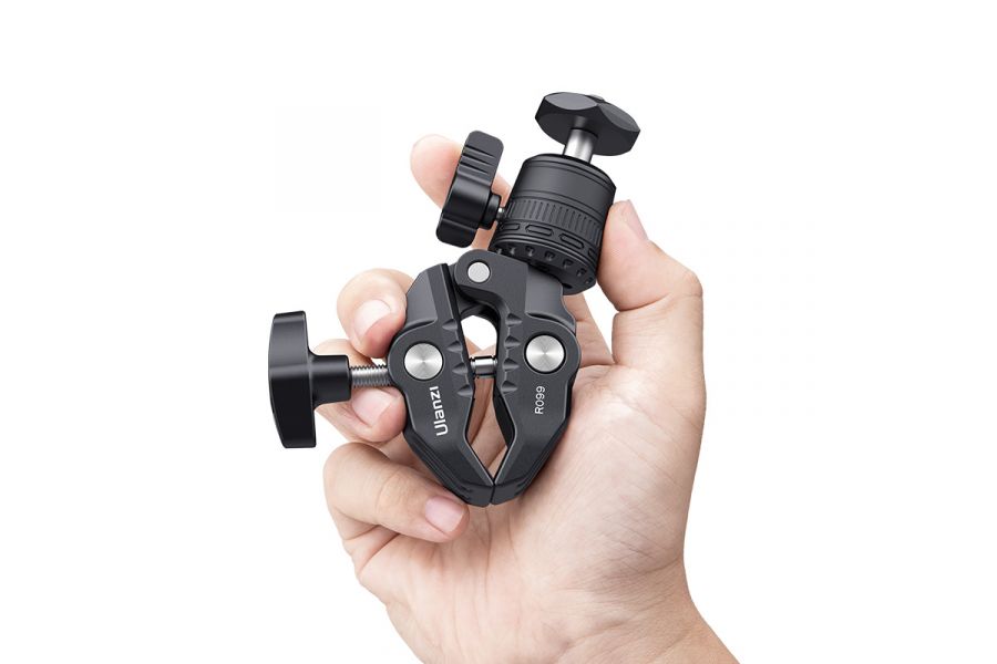 Компактный зажим для камеры Ulanzi R099 с шаровой головкой