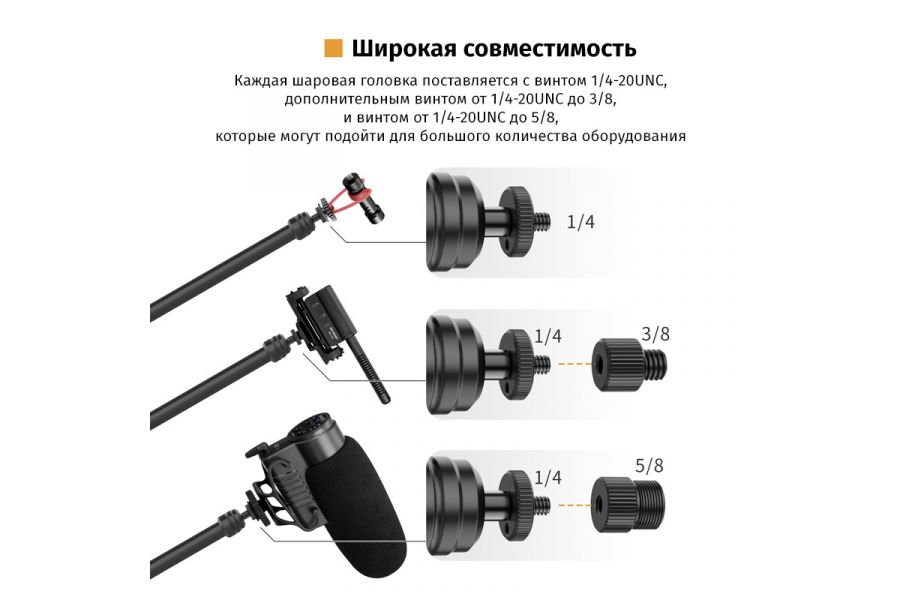 Универсальная стойка для стола Ulanzi VIJIM LS08