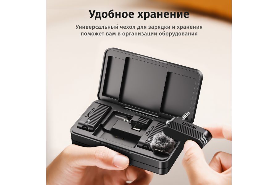 Беспроводной петличный микрофон Ulanzi A100 Type-C (для Android)
