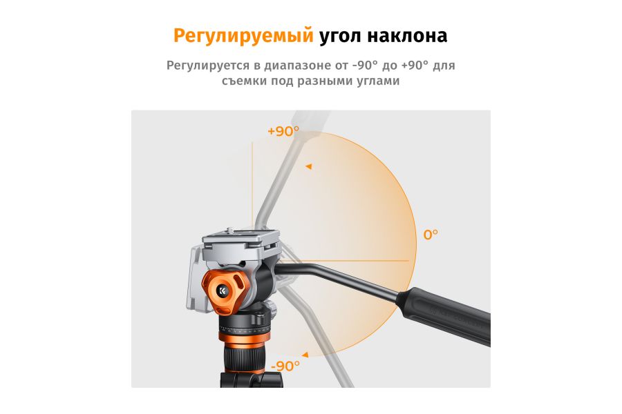 Профессиональная видеоголова K&F Concept KF31.087