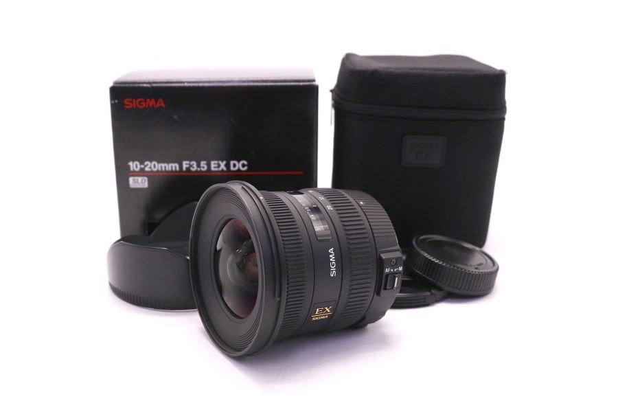 Sigma AF 10-20mm f/3.5 EX DC HSM Nikon F в упаковке
