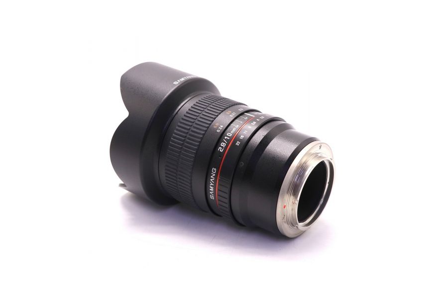 Samyang 10mm f/2.8 ED AS NCS CS Sony E в упаковке