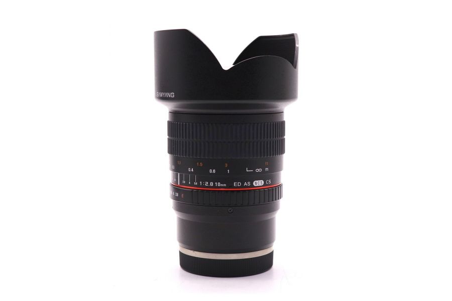 Samyang 10mm f/2.8 ED AS NCS CS Sony E в упаковке