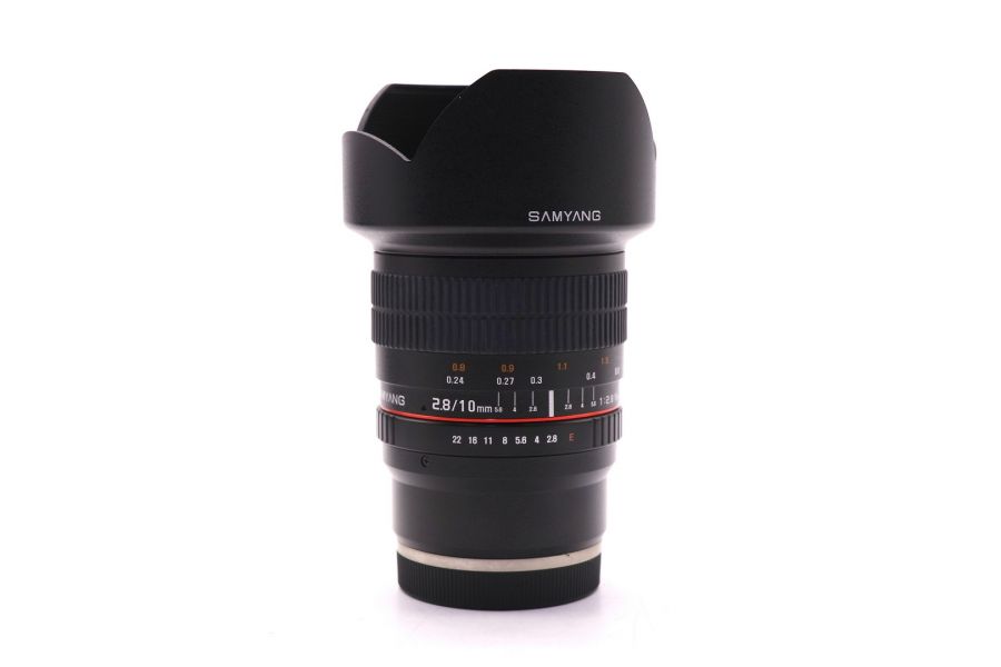 Samyang 10mm f/2.8 ED AS NCS CS Sony E в упаковке