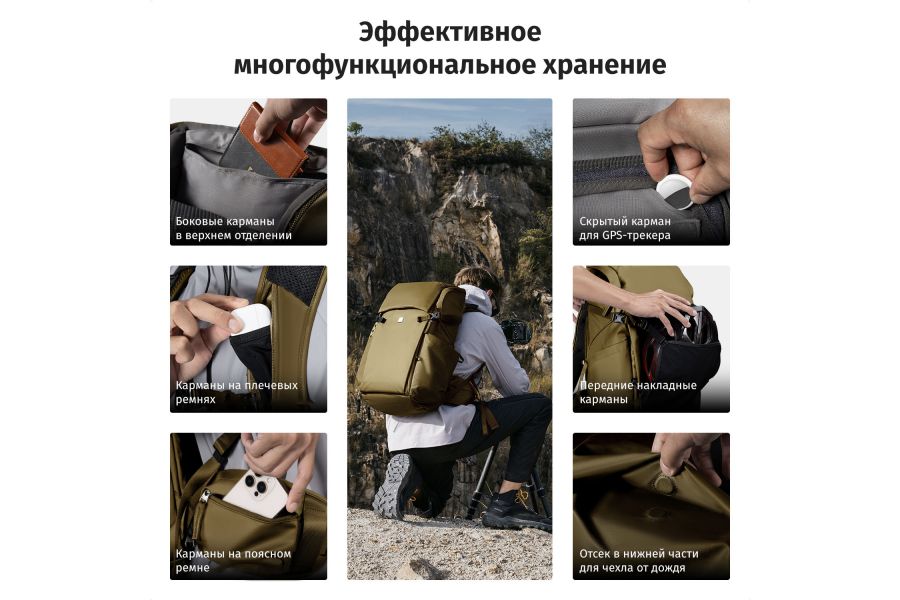 Стильный и универсальный рюкзак K&F Concept KF13.206