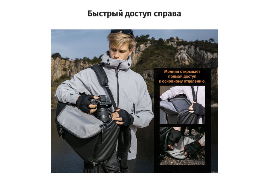 Стильный и удобный рюкзак K&F Concept KF13.206V1