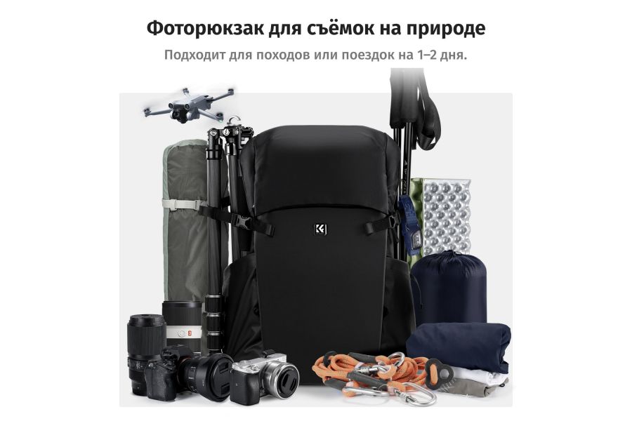 Стильный и удобный рюкзак K&F Concept KF13.206V1