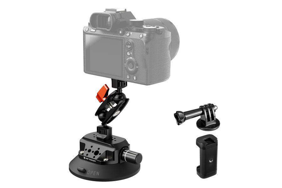 Надежное крепление-присоска K&F Concept KF31.100