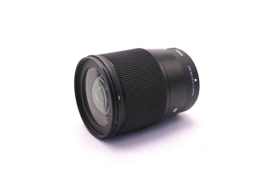 Sigma AF 16mm f/1.4 DC DN Contemporary Fujifilm X в упаковке