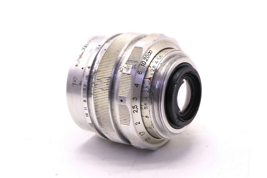 Объектив Мир-1 2.8/3,7см П silver М39 №004037 GPB