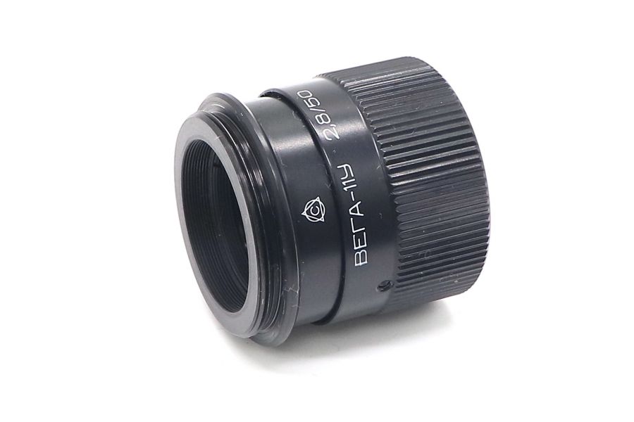 Объектив мануальный Вега-11У 2,8/50 (СССР, 1987)