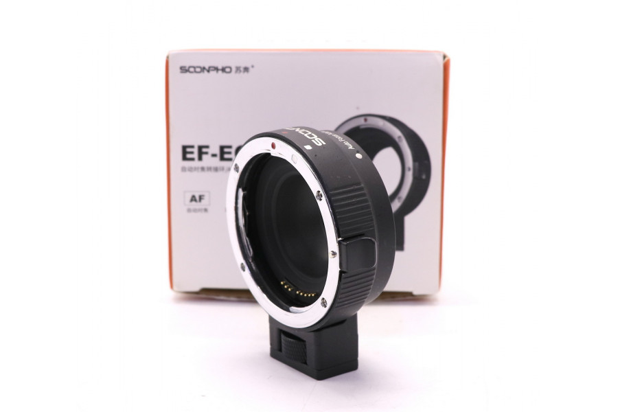 Adapter Auto Focus Soonpho EF-EOS M в упаковке
