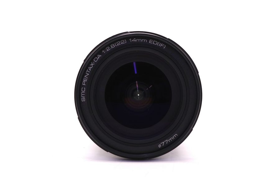 Pentax-DA SMC 14mm f/2.8 ED (IF) в упаковке