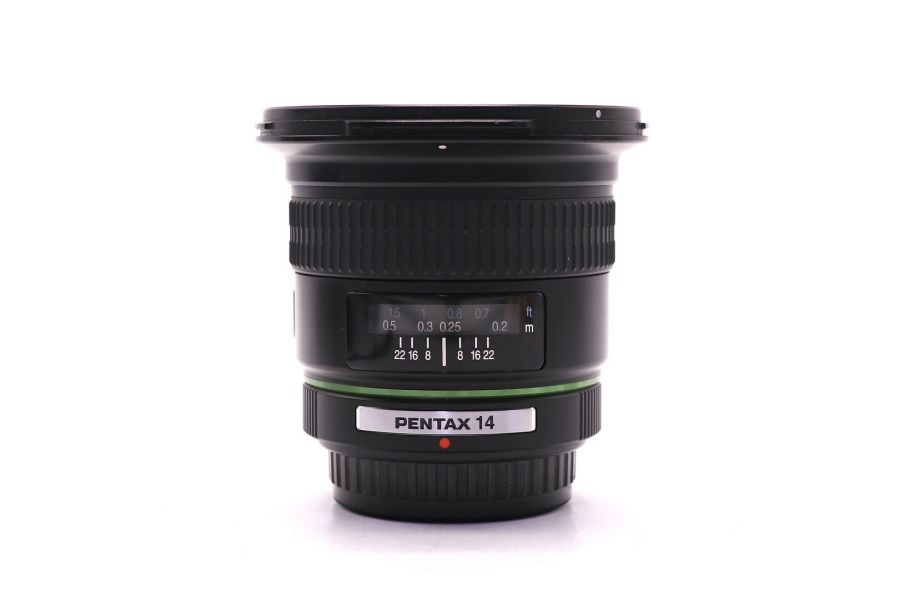 Pentax-DA SMC 14mm f/2.8 ED (IF) в упаковке