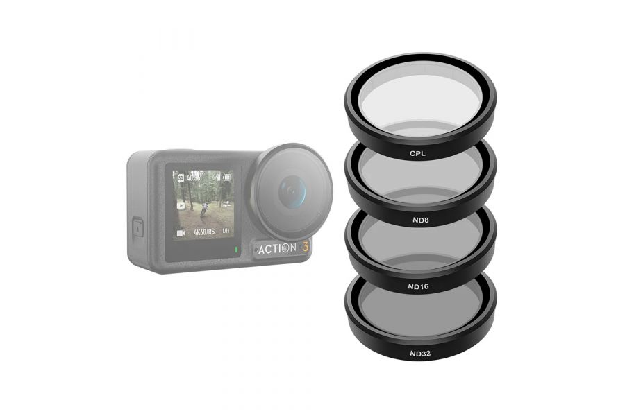 Фильтры Telesin для DJI Osmo Action 3/4/5 CPL+ND