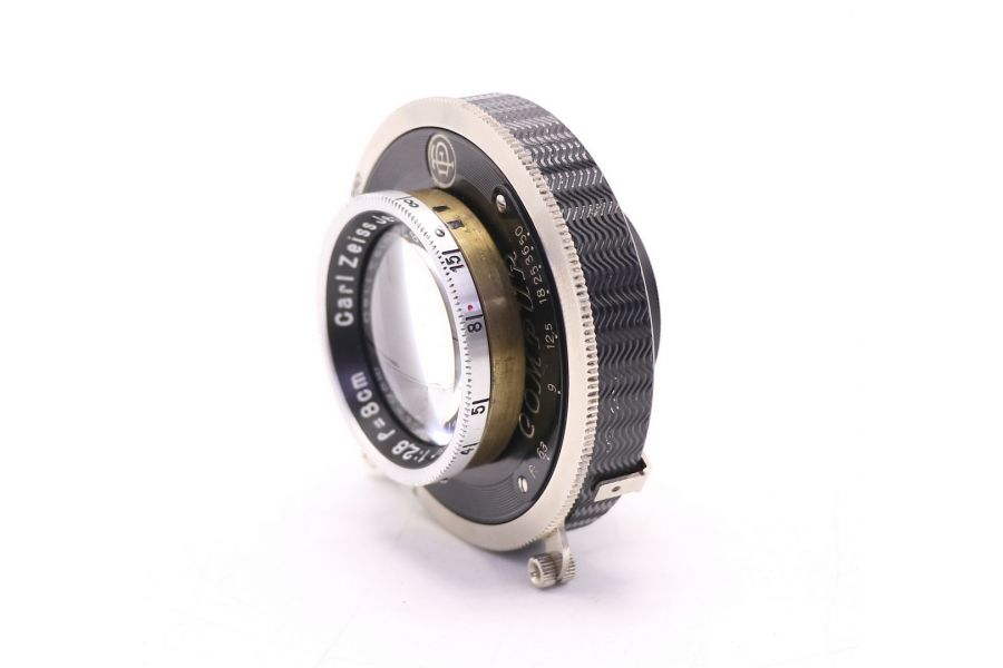 Tessar 8cm f/2.8 Compur Carl Zeiss Jena