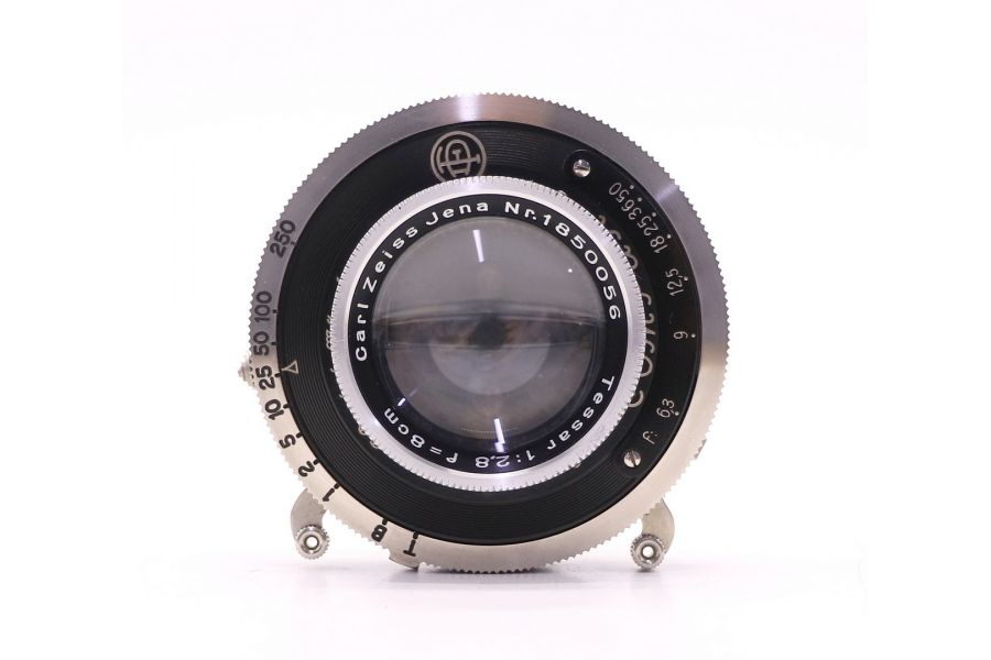 Tessar 8cm f/2.8 Compur Carl Zeiss Jena