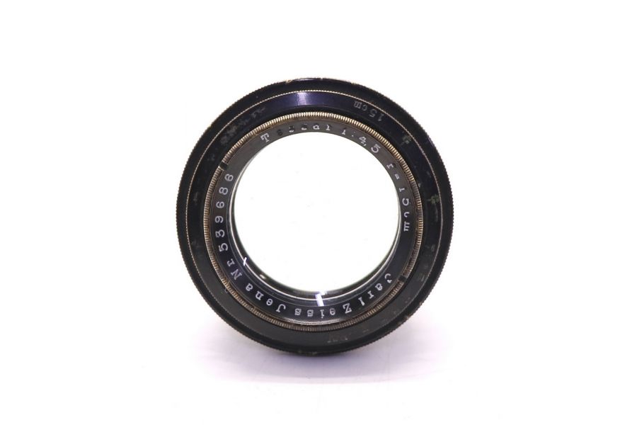 Объектив Tessar 4,5/15cm Carl Zeiss Jena (Germany)