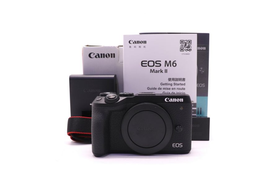 Canon EOS M6 Mark II body в упаковке (пробег 100 кадров)
