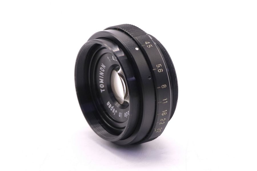 Tominon 50mm f/4.5 макрообъектив (Japan, 1990)