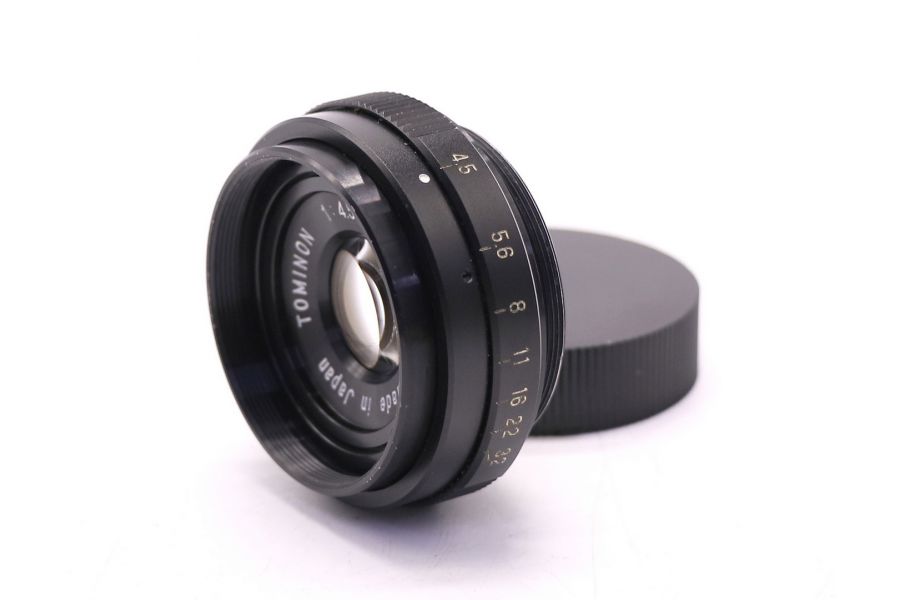 Tominon 50mm f/4.5 макрообъектив (Japan, 1990)