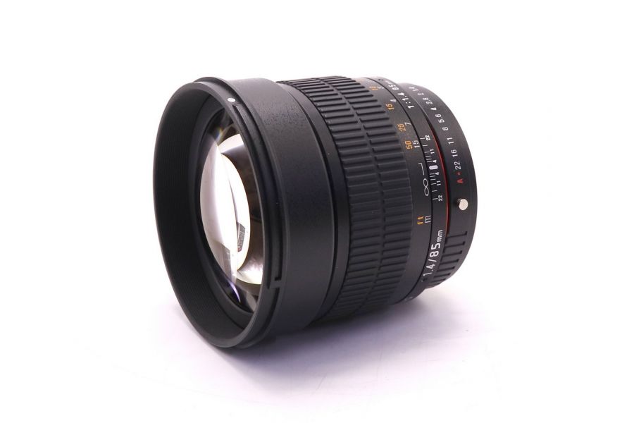 Samyang 85mm f/1.4 AS IF UMC Pentax K в упаковке