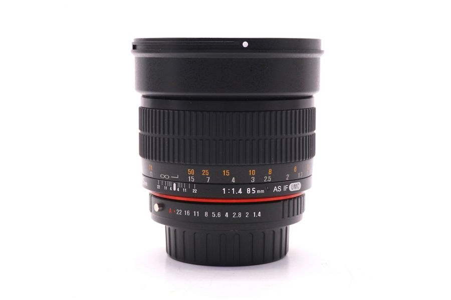 Samyang 85mm f/1.4 AS IF UMC Pentax K в упаковке