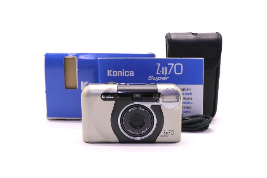 Фотокамера аналоговая Konica Z-UP 70 Super в упаковке