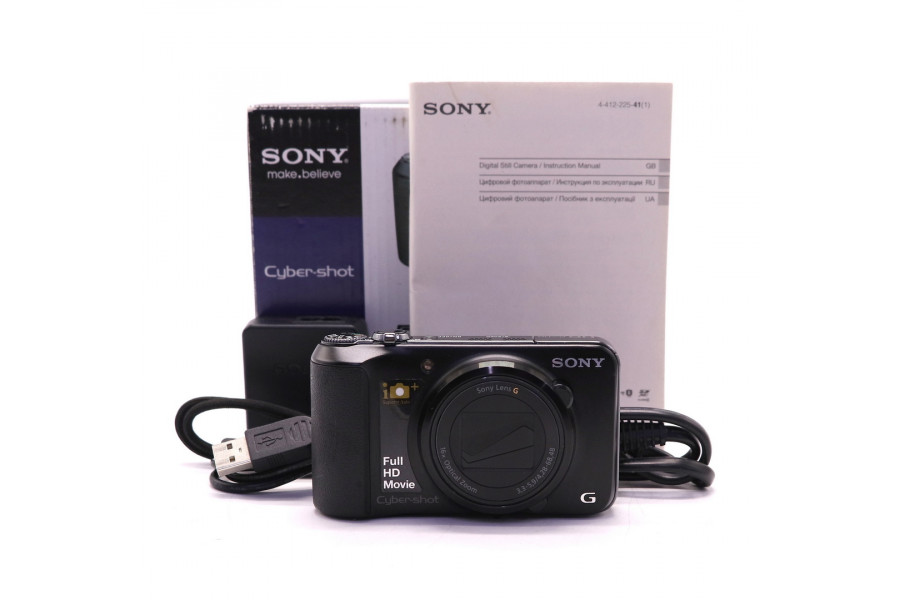 Компактная Sony Cyber-shot DSC-HX10V в упаковке