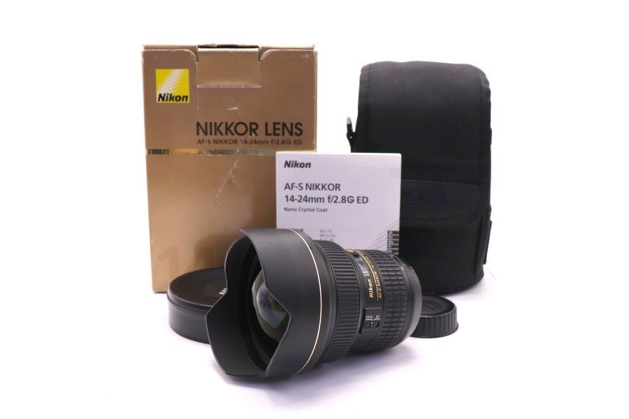 Nikon 14-24mm f/2.8G ED AF-S Nikkor в упаковке (Japan)