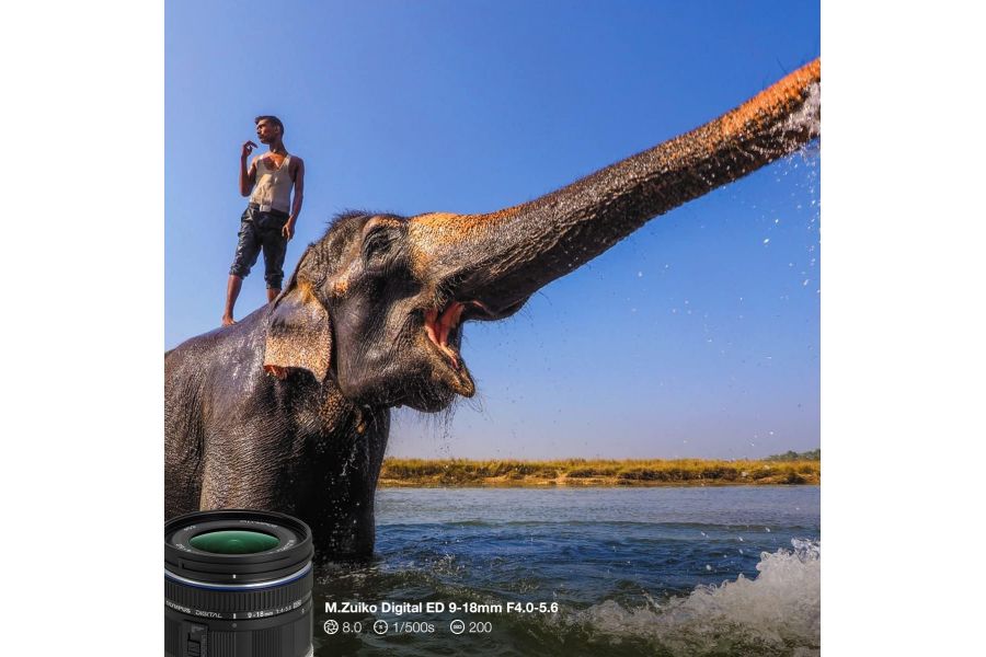 Объектив Olympus ED 9-18mm f/4.0-5.6 M.Zuiko Digital