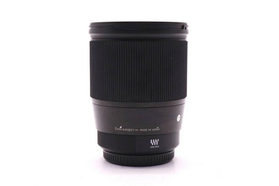 Объектив Sigma AF 16mm f/1.4 DC DN Contemporary Micro 4/3 в упаковке