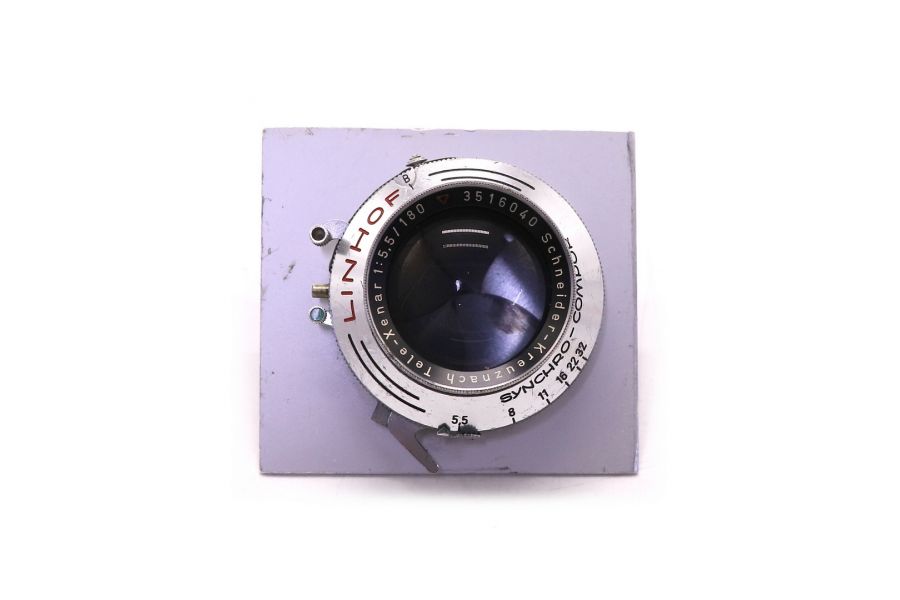 Объектив Schneider-Kreuznach Tele-Xenar 180mm f/5.5 с затвором