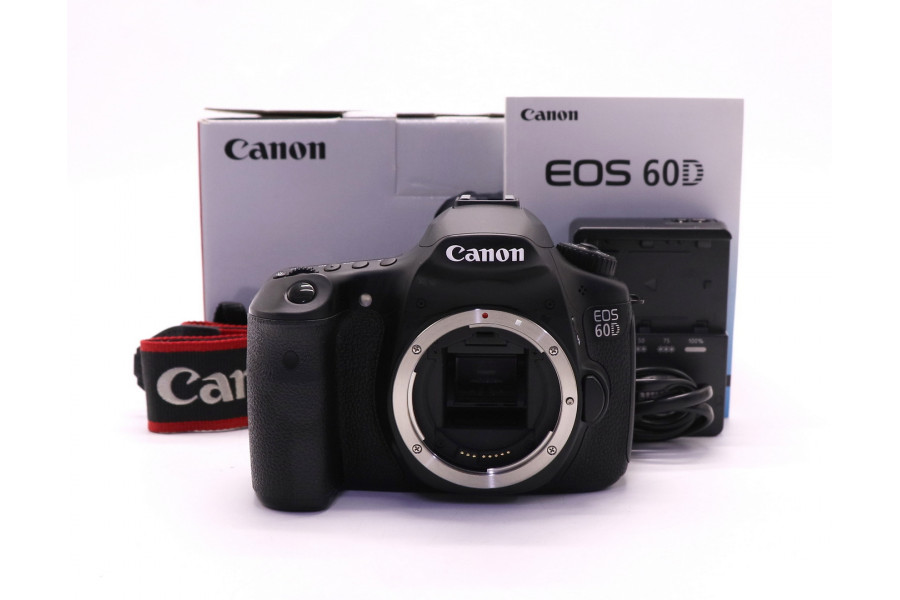 Canon EOS 60D body в упаковке (пробег 2765 кадров)