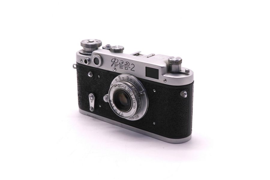 Фотокамера компактная Фэд 2 + Индустар-10 в упаковке