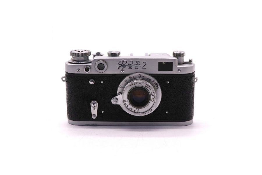 Фотокамера компактная Фэд 2 + Индустар-10 в упаковке