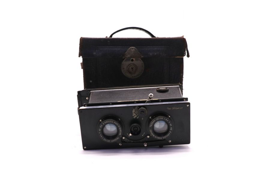 Стереокамера ICA Polyscop + Tessar-Zeiss 4.5/85mm