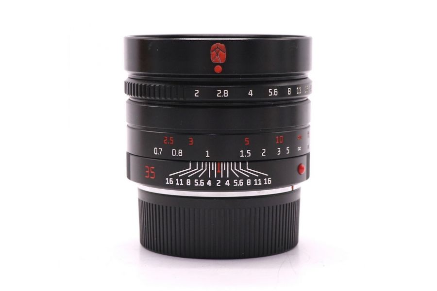 Объектив 7Artisans M35mm f/2 II для Leica M в упаковке