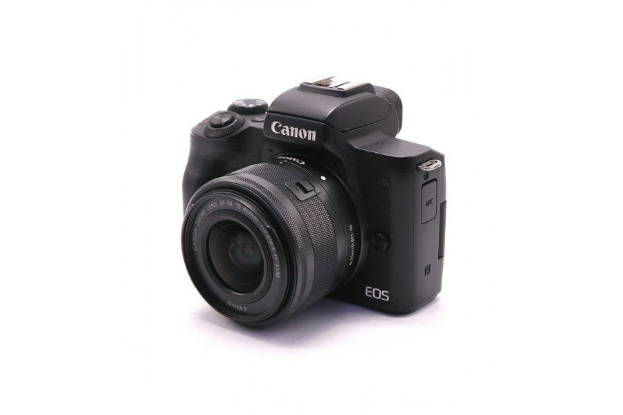 Canon EOS M50 kit в упаковке (пробег 17000 кадров)