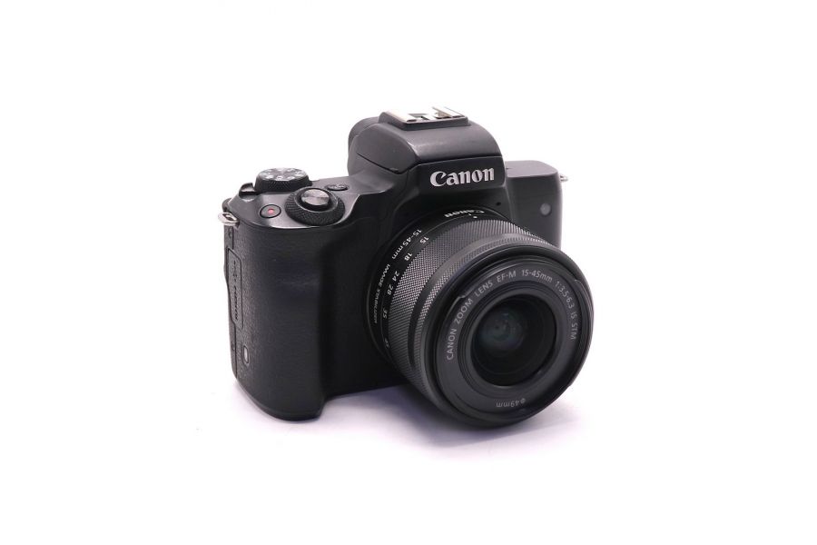 Canon EOS M50 kit в упаковке (пробег 17000 кадров)