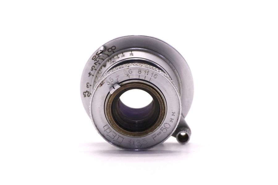 Объектив Индустар 10 ФЭД f3.5/50 (СССР, 1955г.)