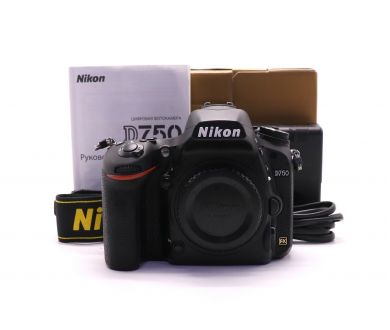 Nikon D750 body в упаковке (пробег 3775 кадров)