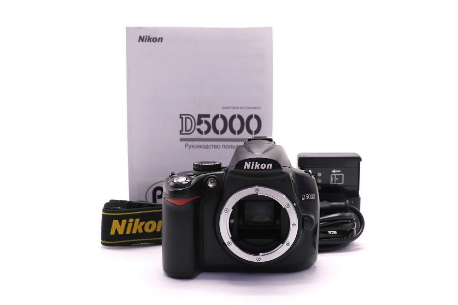 Фотокамера Nikon D5000 body (пробег 14390 кадров)