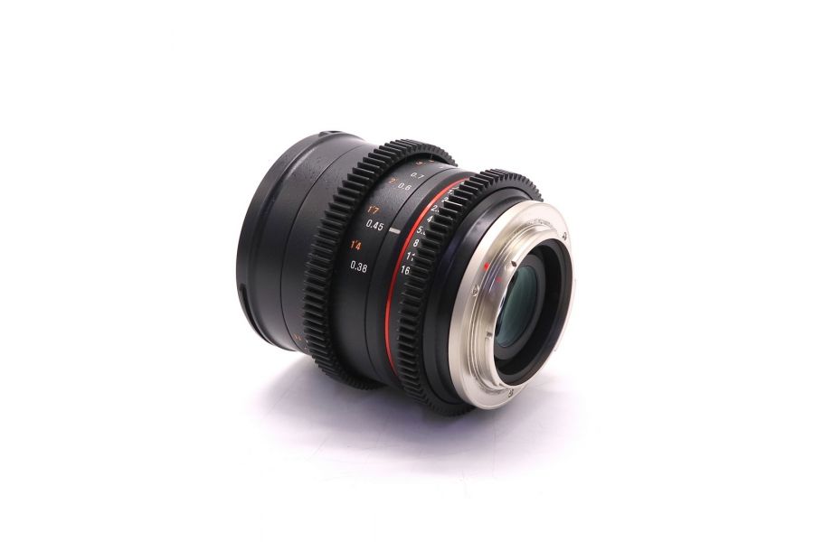 Объектив Samyang 35mm T1.3 ED Aspherical UMC CS Sony E в упаковке
