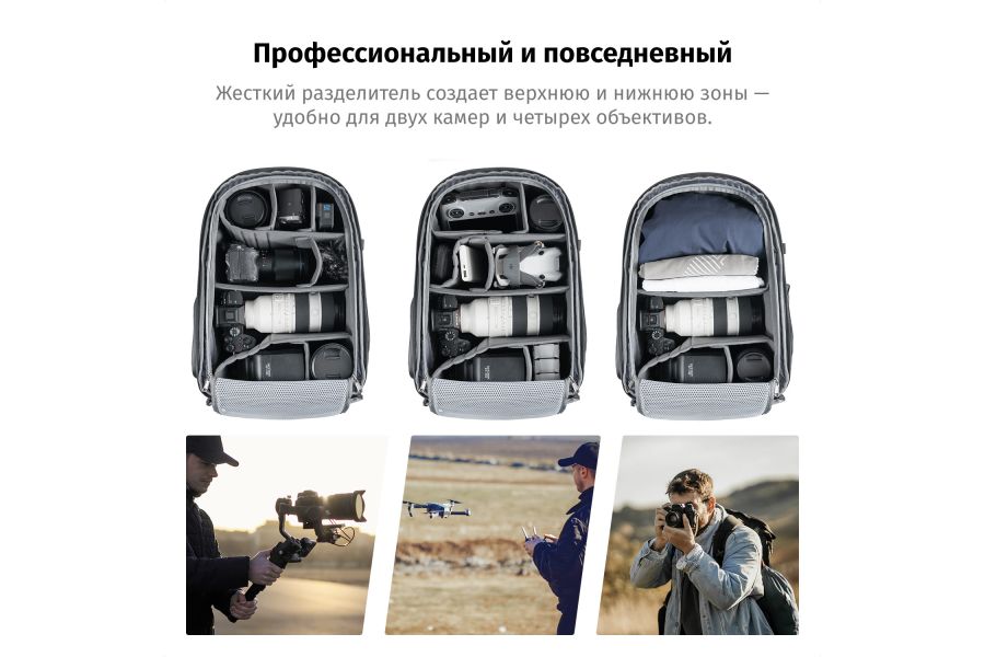 Рюкзак K&F Concept KF13.211 Объем 25 литров